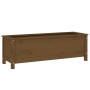 Raised garden bed honey brown pine wood 119.5x40x39cm by vidaXL, Pots and planters - Ref: Foro24-825264, Price: 98,05 €, Disc...