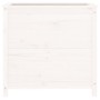 Jardinera madera maciza de pino blanco 82,5x40x78 cm de vidaXL, Maceteros y jardineras - Ref: Foro24-825283, Precio: 84,06 €,...