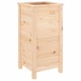 Solid pine wood planter 40x40x78 cm by vidaXL, Pots and planters - Ref: Foro24-825275, Price: 77,26 €, Discount: %