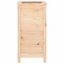 Solid pine wood planter 40x40x78 cm by vidaXL, Pots and planters - Ref: Foro24-825275, Price: 77,26 €, Discount: %