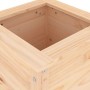 Solid pine wood planter 40x40x78 cm by vidaXL, Pots and planters - Ref: Foro24-825275, Price: 77,26 €, Discount: %