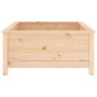 Jardinera madera maciza de pino 82,5x82,5x39 cm de vidaXL, Maceteros y jardineras - Ref: Foro24-825296, Precio: 87,85 €, Desc...