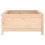 Jardinera madera maciza de pino 82,5x82,5x39 cm de vidaXL, Maceteros y jardineras - Ref: Foro24-825296, Precio: 87,85 €, Desc...