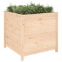 Jardinera madera maciza de pino 82,5x82,5x78 cm de vidaXL, Maceteros y jardineras - Ref: Foro24-825303, Precio: 131,27 €, Des...