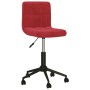 Swivel dining chairs 2 pcs red velvet by vidaXL, dining chairs - Ref: Foro24-334497, Price: 78,99 €, Discount: %