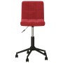 Swivel dining chairs 2 pcs red velvet by vidaXL, dining chairs - Ref: Foro24-334497, Price: 78,99 €, Discount: %