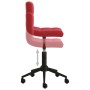 Swivel dining chairs 2 pcs red velvet by vidaXL, dining chairs - Ref: Foro24-334497, Price: 78,99 €, Discount: %