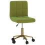 2 pcs Light Green Velvet Swivel Dining Chairs by vidaXL, dining chairs - Ref: Foro24-334515, Price: 106,99 €, Discount: %