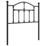 Cabecero de metal negro 80 cm de vidaXL, Cabeceros y pies de cama - Ref: Foro24-353466, Precio: 30,84 €, Descuento: %