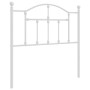 Cabecero de metal blanco 90 cm de vidaXL, Cabeceros y pies de cama - Ref: Foro24-353516, Precio: 37,90 €, Descuento: %