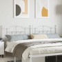 White metal headboard 193 cm by vidaXL, Headboards and footboards - Ref: Foro24-353525, Price: 49,88 €, Discount: %