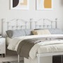 White metal headboard 160 cm by vidaXL, Headboards and footboards - Ref: Foro24-353523, Price: 48,71 €, Discount: %