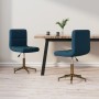 Swivel dining chairs 2 pcs blue velvet by vidaXL, dining chairs - Ref: Foro24-334539, Price: 101,59 €, Discount: %