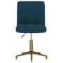 Swivel dining chairs 2 pcs blue velvet by vidaXL, dining chairs - Ref: Foro24-334539, Price: 101,99 €, Discount: %