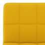 Sillas de comedor giratorias 2 uds terciopelo amarillo mostaza de vidaXL, Sillas de comedor - Ref: Foro24-334542, Precio: 106...