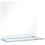 Wall mirror with tempered glass shelf 30x30 cm by vidaXL, Mirrors - Ref: Foro24-249434, Price: 17,87 €, Discount: %