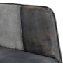 Genuine Leather and Gray Canvas Rocking Chair by vidaXL, Rocking chairs - Ref: Foro24-339693, Price: 114,12 €, Discount: %