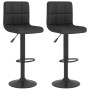 Kitchen stools 2 units black fabric by vidaXL, Kitchen stools - Ref: Foro24-334288, Price: 129,34 €, Discount: %