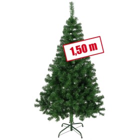 HI Árbol de Navidad con soporte de metal verde 150 cm de HI, Arboles de navidad - Ref: Foro24-438381, Precio: 44,99 €, Descue...