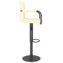 Cream Velvet Kitchen Stool by vidaXL, Kitchen stools - Ref: Foro24-334647, Price: 71,56 €, Discount: %