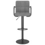 Kitchen stools 2 units light gray velvet by vidaXL, Kitchen stools - Ref: Foro24-334659, Price: 140,01 €, Discount: %