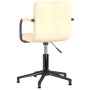 Swivel dining chairs 2 units cream velvet by vidaXL, dining chairs - Ref: Foro24-334782, Price: 102,98 €, Discount: %