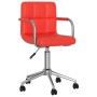 Drehbare Esszimmerstühle, 2 Einheiten, rotes Kunstleder von vidaXL, Essstühle - Ref: Foro24-334823, Preis: 105,99 €, Rabatt: %