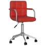 Drehbare Esszimmerstühle, 2 Stück, rot, rotes Kunstleder von vidaXL, Essstühle - Ref: Foro24-334827, Preis: 105,08 €, Rabatt: %