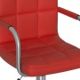 Drehbare Esszimmerstühle, 2 Stück, rot, rotes Kunstleder von vidaXL, Essstühle - Ref: Foro24-334827, Preis: 105,08 €, Rabatt: %