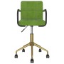 Light Green Velvet Swivel Dining Chair by vidaXL, dining chairs - Ref: Foro24-334836, Price: 91,94 €, Discount: %