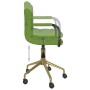 Light Green Velvet Swivel Dining Chair by vidaXL, dining chairs - Ref: Foro24-334836, Price: 91,94 €, Discount: %