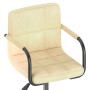 Swivel dining chairs 2 units cream velvet by vidaXL, dining chairs - Ref: Foro24-334844, Price: 95,99 €, Discount: %