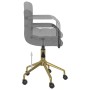 Swivel dining chairs 2 units light gray velvet by vidaXL, dining chairs - Ref: Foro24-334845, Price: 122,57 €, Discount: %