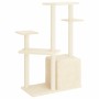 Cat scratching post with cream sisal posts 107.5 cm by vidaXL, Cat furniture - Ref: Foro24-172070, Price: 40,14 €, Discount: %