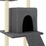 Cat scratching post with dark gray sisal posts 110 cm by vidaXL, Cat furniture - Ref: Foro24-172039, Price: 40,62 €, Discount: %