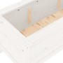 Elevated garden bed made of white pine wood 199.5x40x39 cm by vidaXL, Pots and planters - Ref: Foro24-825269, Price: 143,77 €...