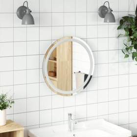 Round 50 cm LED bathroom mirror by vidaXL, Mirrors - Ref: Foro24-353278, Price: 37,22 €, Discount: %