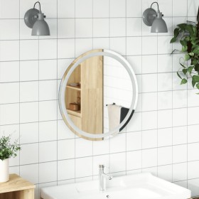 Round LED bathroom mirror 60 cm by vidaXL, Mirrors - Ref: Foro24-353279, Price: 54,47 €, Discount: %