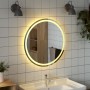 Round LED bathroom mirror 70 cm by vidaXL, Mirrors - Ref: Foro24-353280, Price: 70,99 €, Discount: %