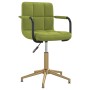 Silla de comedor giratoria de terciopelo verde claro de vidaXL, Sillas de comedor - Ref: Foro24-334858, Precio: 90,06 €, Desc...