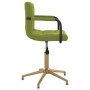 Silla de comedor giratoria de terciopelo verde claro de vidaXL, Sillas de comedor - Ref: Foro24-334858, Precio: 90,06 €, Desc...