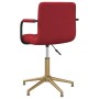 Red Wine Velvet Swivel Dining Chair by vidaXL, dining chairs - Ref: Foro24-334862, Price: 70,99 €, Discount: %