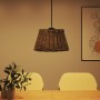 Brown wicker ceiling lamp shade Ø50x30 cm by vidaXL, Lampshades - Ref: Foro24-364379, Price: 57,08 €, Discount: %