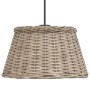 Brown wicker ceiling lamp shade Ø50x30 cm by vidaXL, Lampshades - Ref: Foro24-364379, Price: 55,19 €, Discount: %