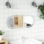 Oval LED bathroom mirror 80x35 cm by vidaXL, Mirrors - Ref: Foro24-353285, Price: 53,76 €, Discount: %