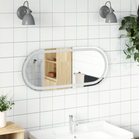 Oval LED bathroom mirror 80x35 cm by vidaXL, Mirrors - Ref: Foro24-353285, Price: 49,99 €, Discount: %