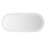 Oval LED bathroom mirror 80x35 cm by vidaXL, Mirrors - Ref: Foro24-353285, Price: 53,76 €, Discount: %