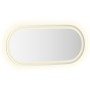 Oval LED bathroom mirror 80x35 cm by vidaXL, Mirrors - Ref: Foro24-353285, Price: 53,76 €, Discount: %