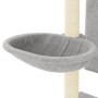 Cat scratching post with light gray sisal posts 130.5 cm by vidaXL, Cat furniture - Ref: Foro24-172041, Price: 49,95 €, Disco...