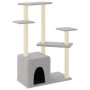 Cat scratcher with light gray sisal posts 107.5 cm by vidaXL, Cat furniture - Ref: Foro24-172071, Price: 40,14 €, Discount: %